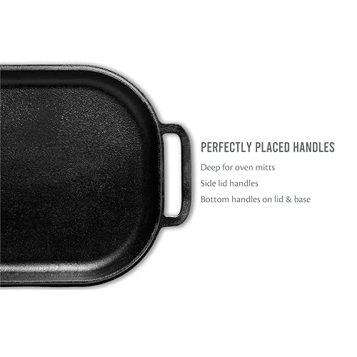 Cast Iron Bread Pan with Lid P604