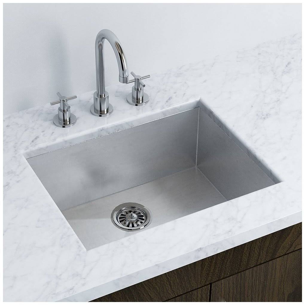 Single Basin Undermount Kitchen Sink Y4678