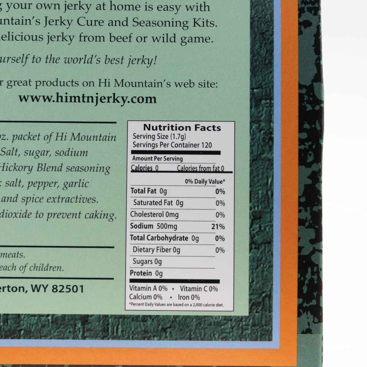 Hickory Blend Jerky Seasoning and Cure Kit D202602