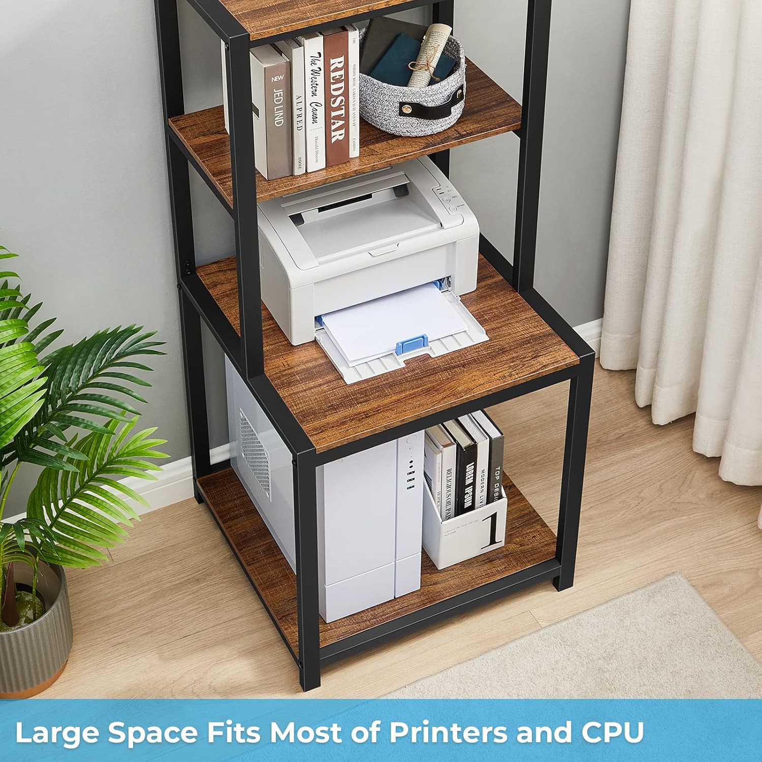 31.5 in Folding Desk with Storage Shelf J648