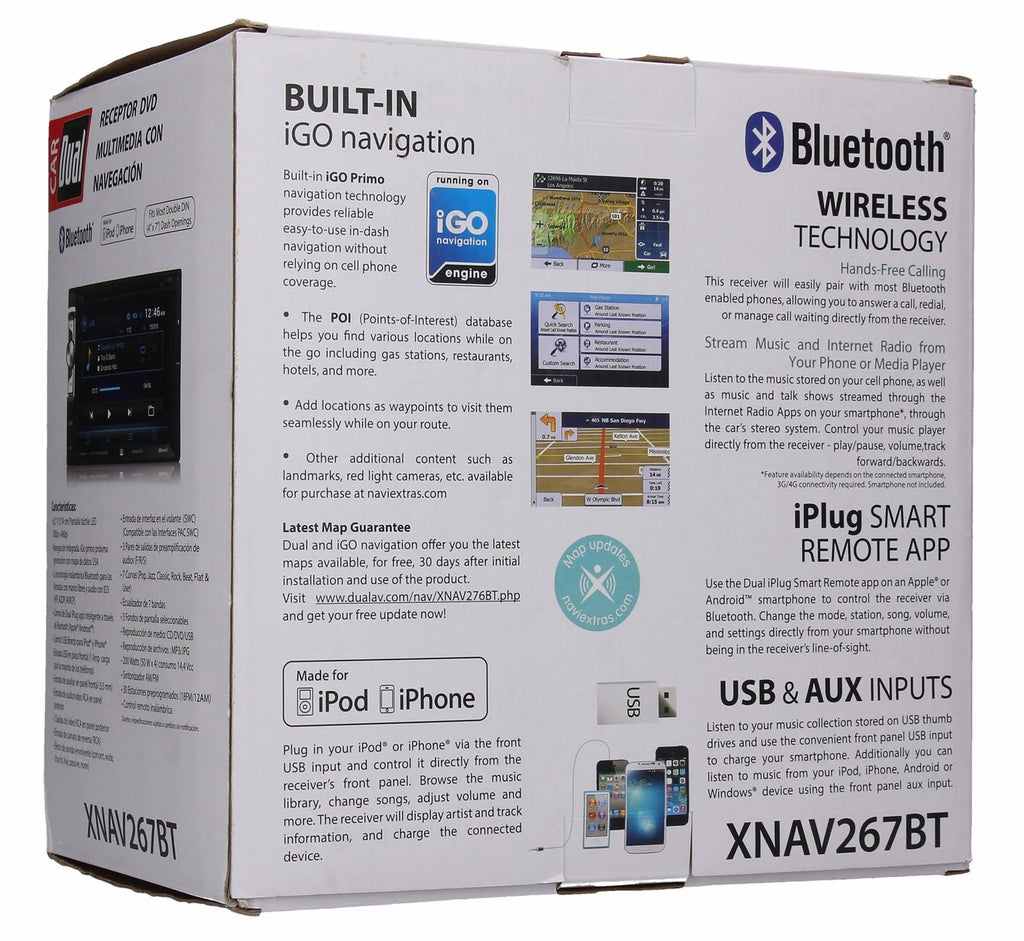 6.2 inch LED Backlit LCD Multimedia Touch E5596