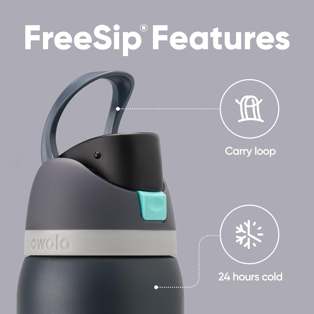 Insulated Stainless Steel Water Bottle with Silicone Boot I85941
