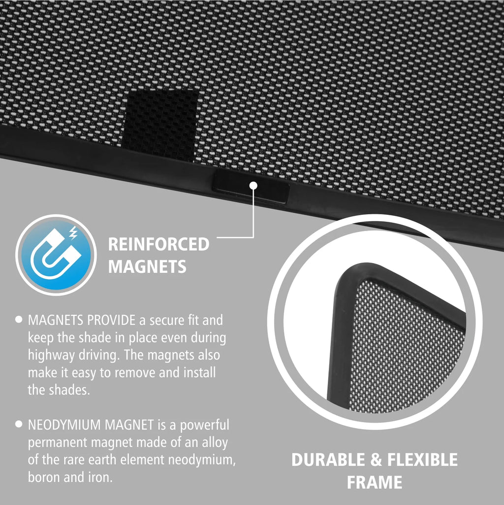 Magnetic Car Window Sunshade for Toyota Highlander 2014-2019 L2412