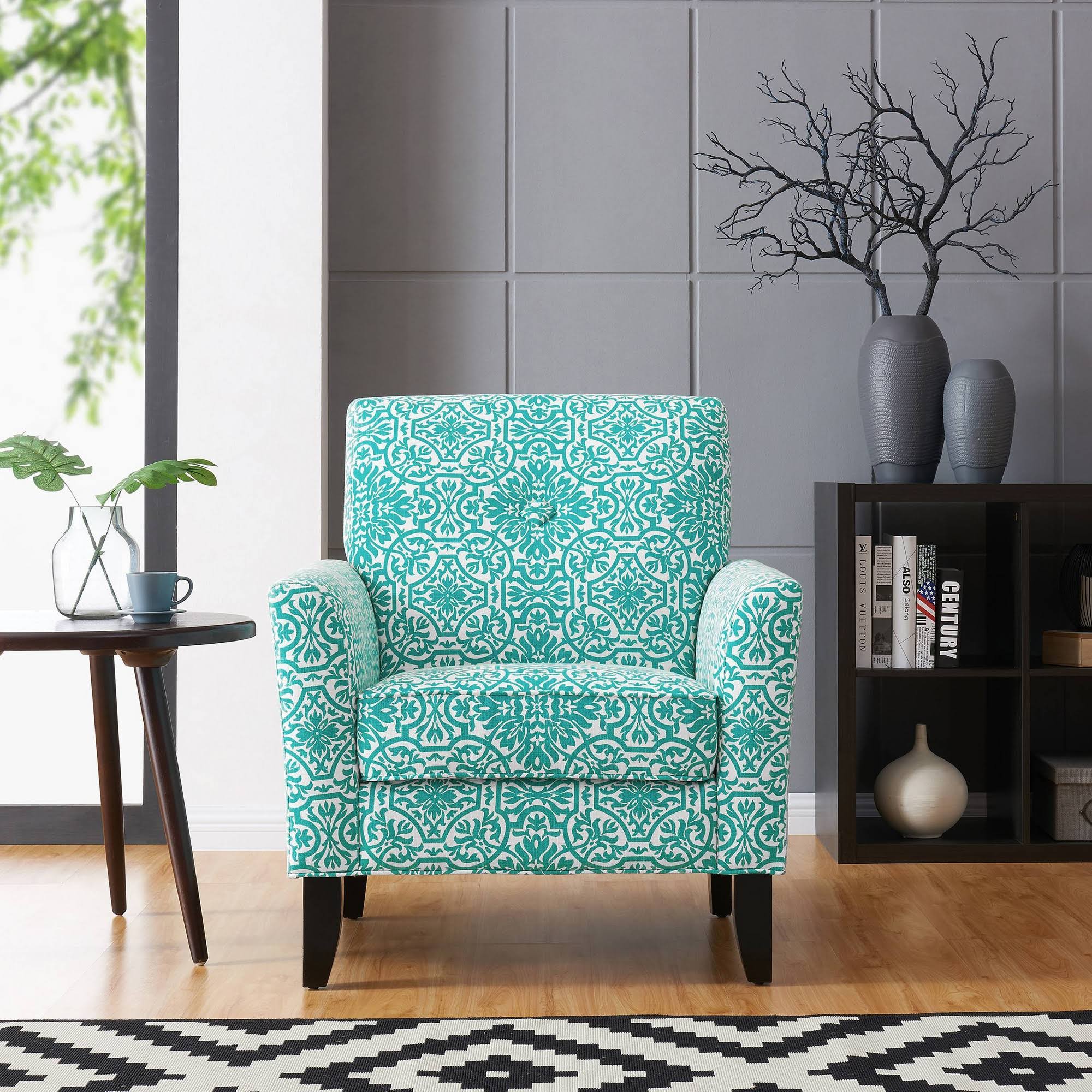 Turquoise Arm Chair M87903