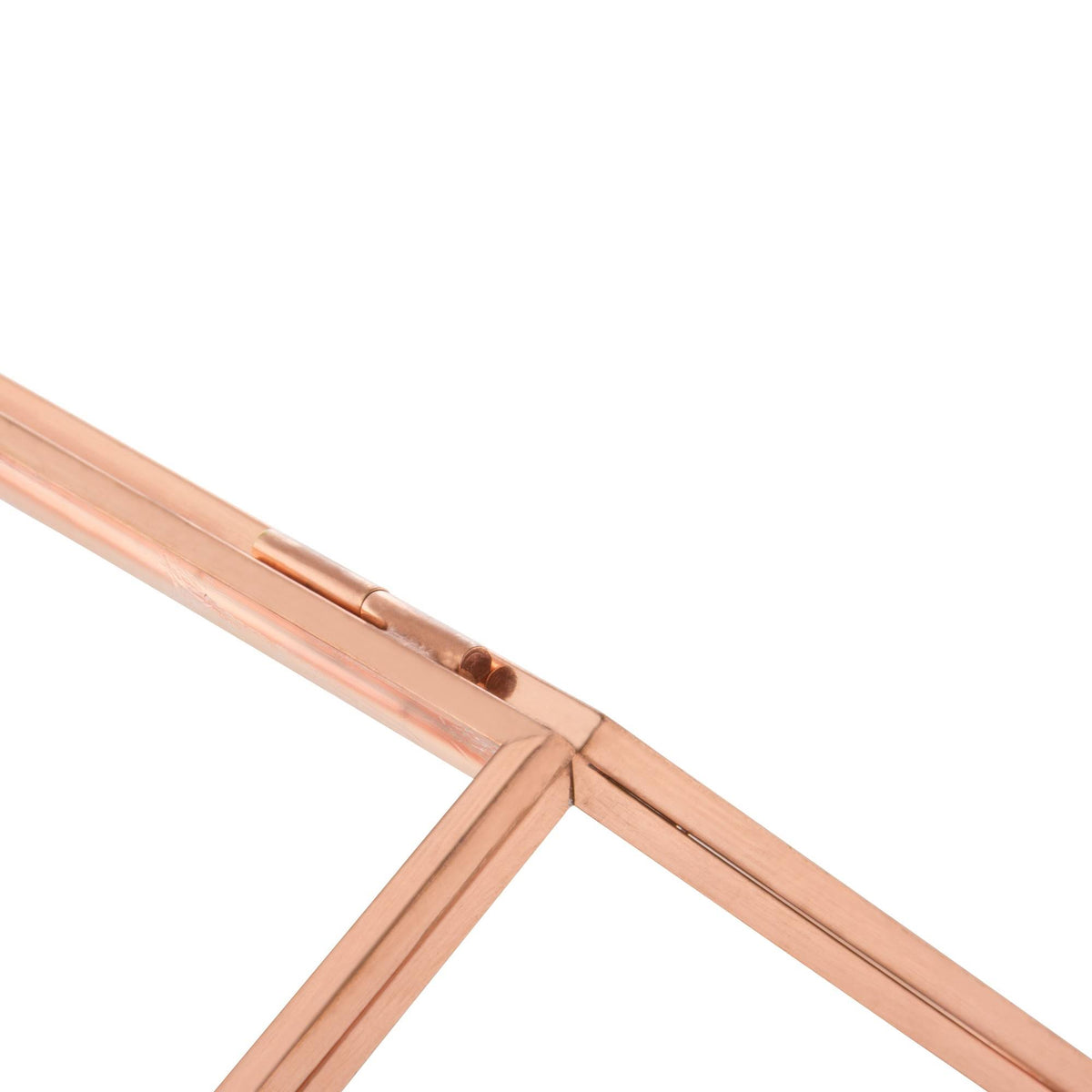 Glass Terrarium Card Holder, Rose Gold V860441