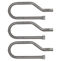 3-Pack Stainless Steel BBQ Gas Grill Tube Burner Replacement Parts C94486