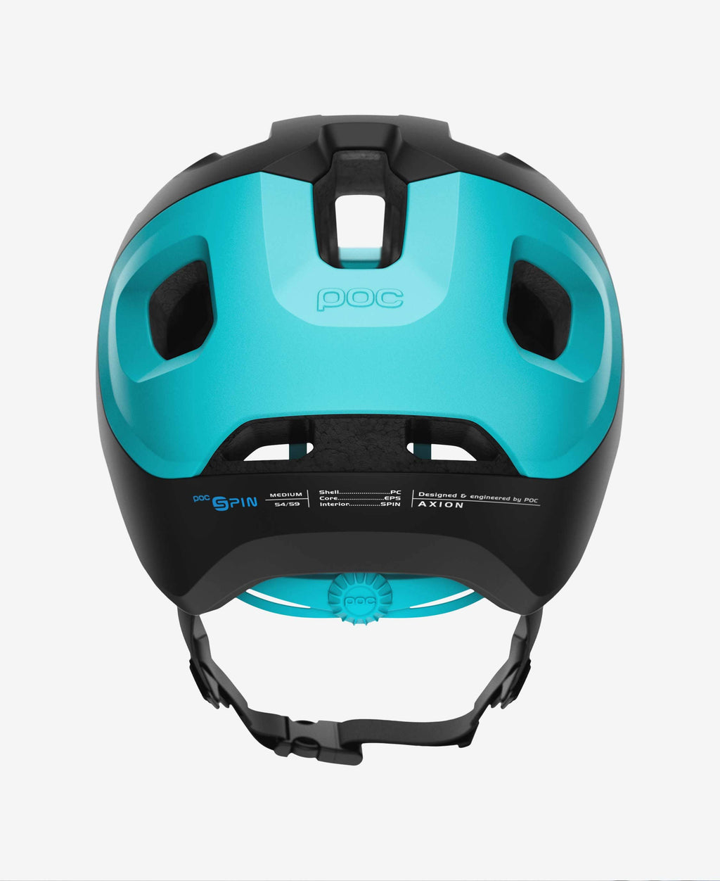 Uranium Black/Kalkopyrit Blue Matt Spin Helmet E50347