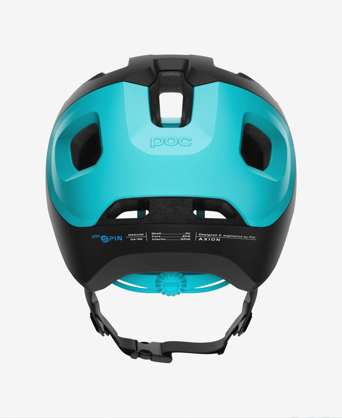 Uranium Black/Kalkopyrit Blue Matt Spin Helmet E50347