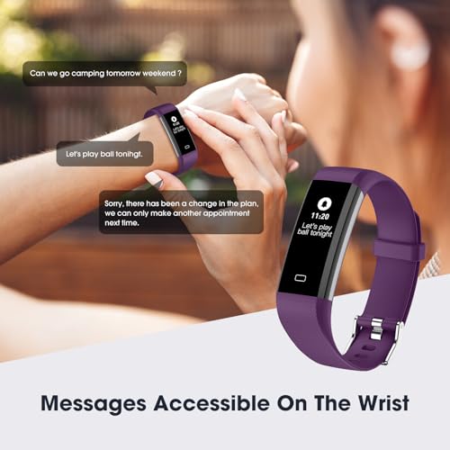 Fitness Tracker with Heart Rate Blood Oxygen Monitor T73432