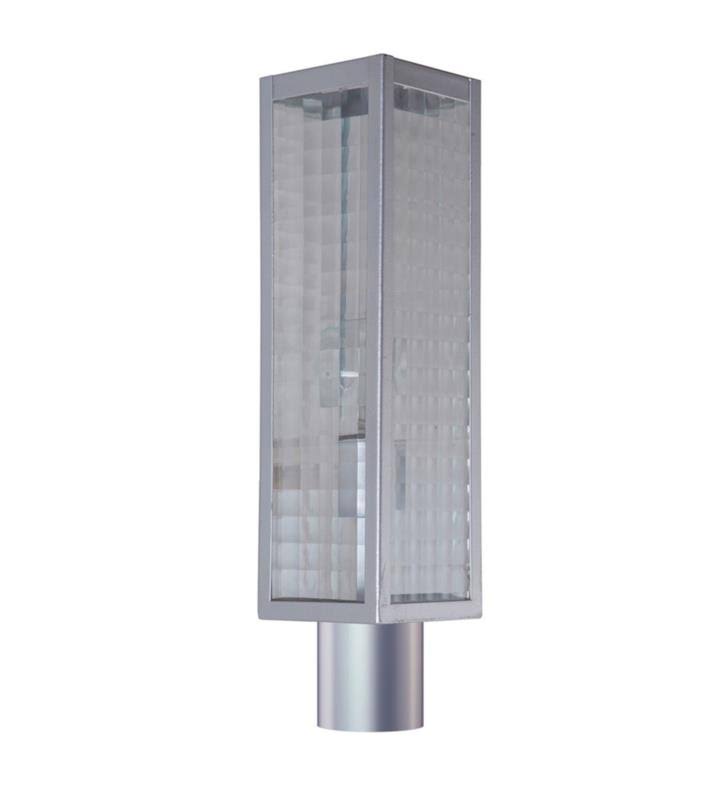 One Light Large Post Mount S1477