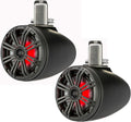 6.5" 390w Marine Wakeboard Tower Speakers with LED's J209