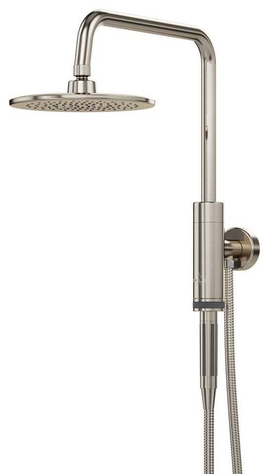 Brushed-Nickel Shower System N67438