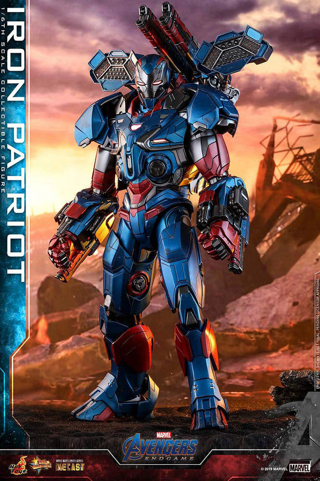 1/6 Scale Iron Patriot Figure D32975