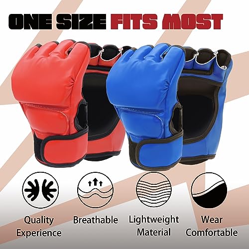 2 Pairs Leather Boxing Gloves N5093