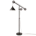 Blackened Bronze Floor Lamp with Pulley System L3580