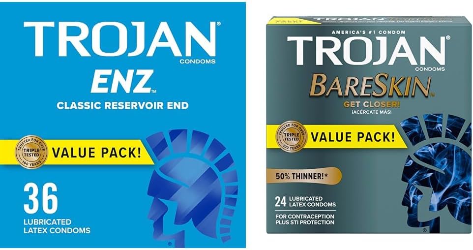 Lubricated Condoms 36 Count and Lubricated Condoms 24 Count W407953