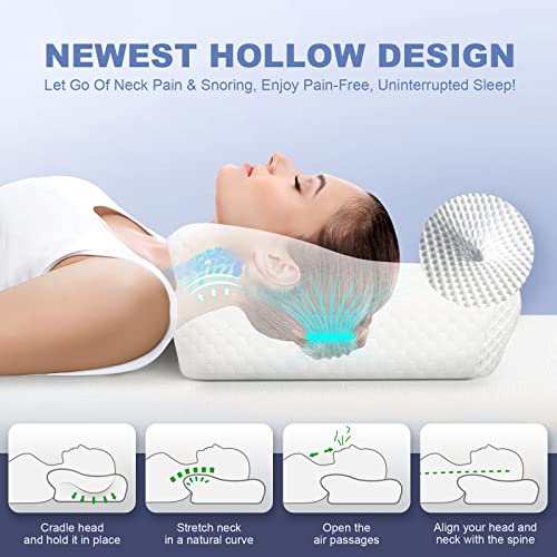 Adjustable Cervical Memory Foam Pillow A1864