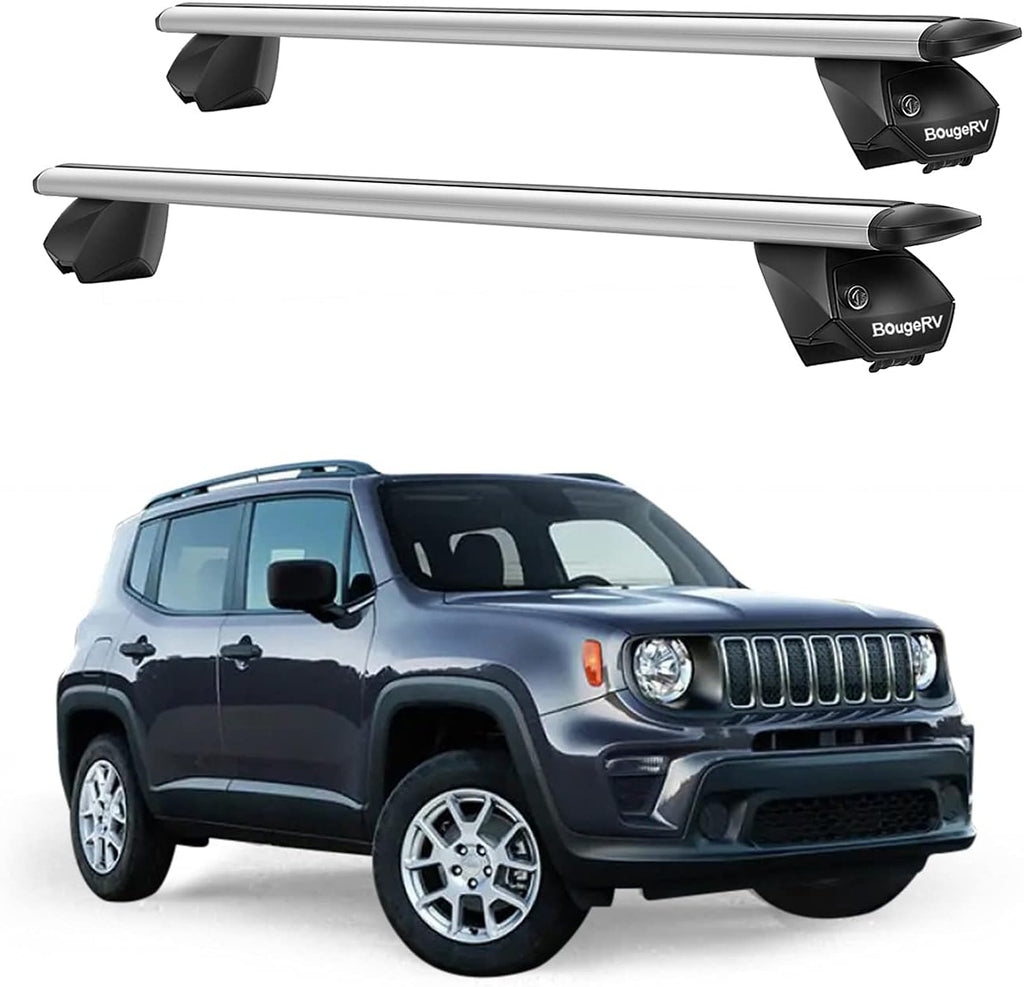 Black Aluminum Cross Bar Roof Rack (1 Pair) F101925