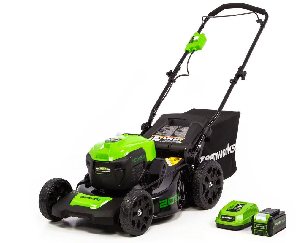 40V Brushless Push Lawn Mower with 4.0 Ah Battery & Quick Charger N89535