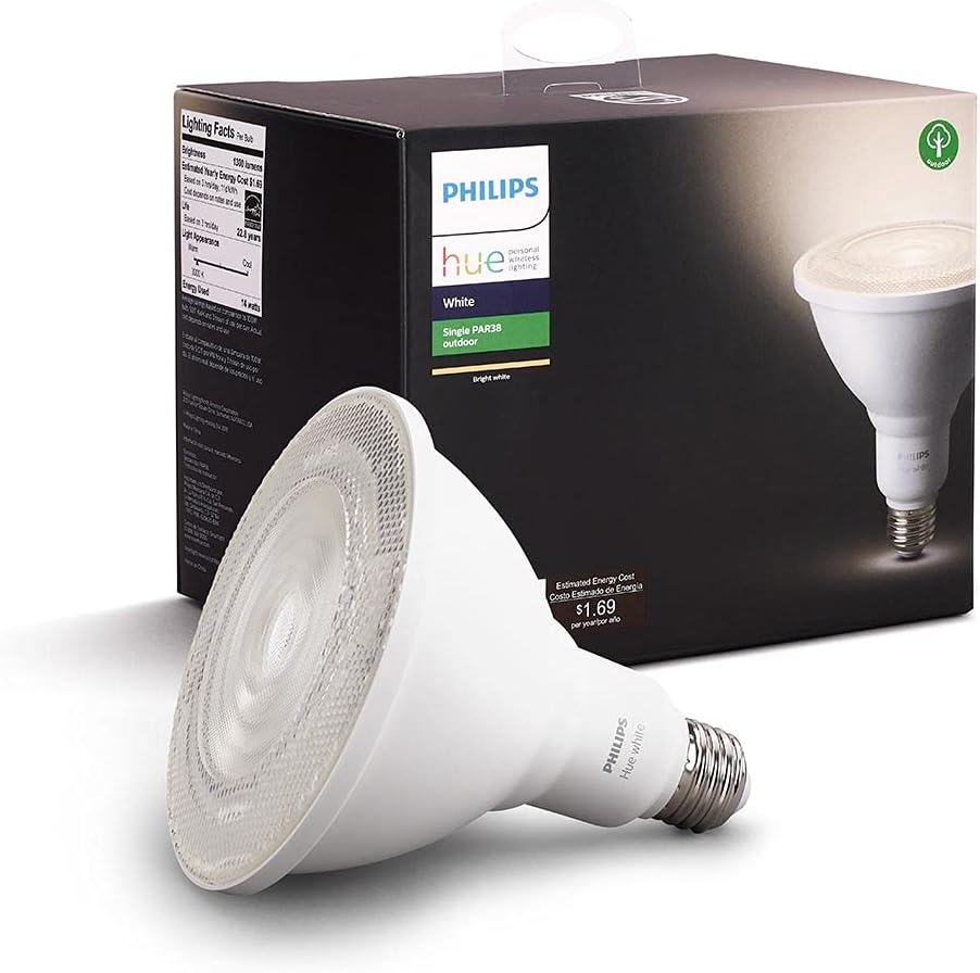 Smart PAR38 LED Bulb - Soft Warm White Light - 1 Pack - 1300LM - E26 - Weatherproof U3457