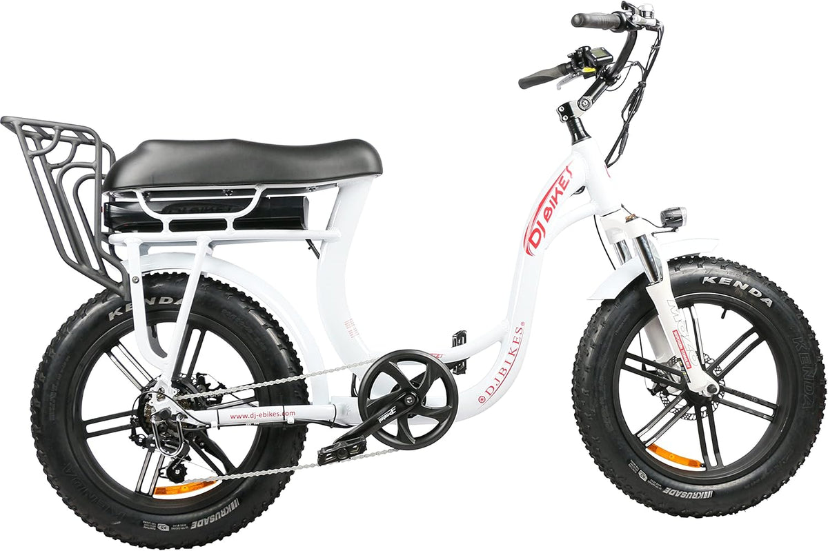 Pearl White 750W 48V 13Ah Electric Bicycle L696581