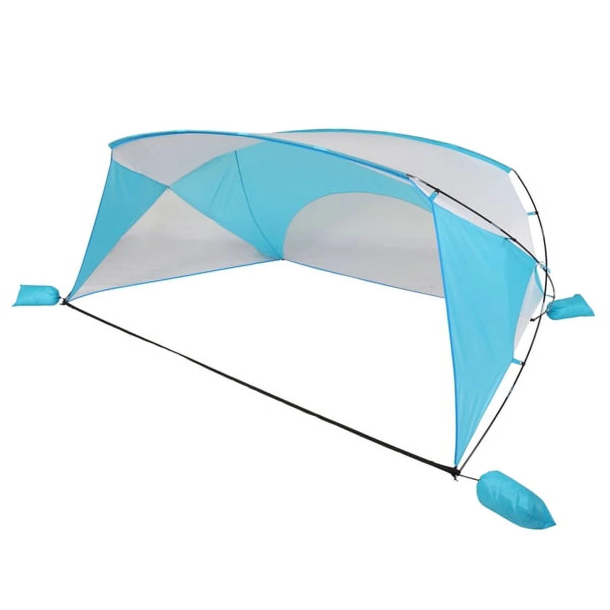 Blue And White Polyester Beach Awning N3257