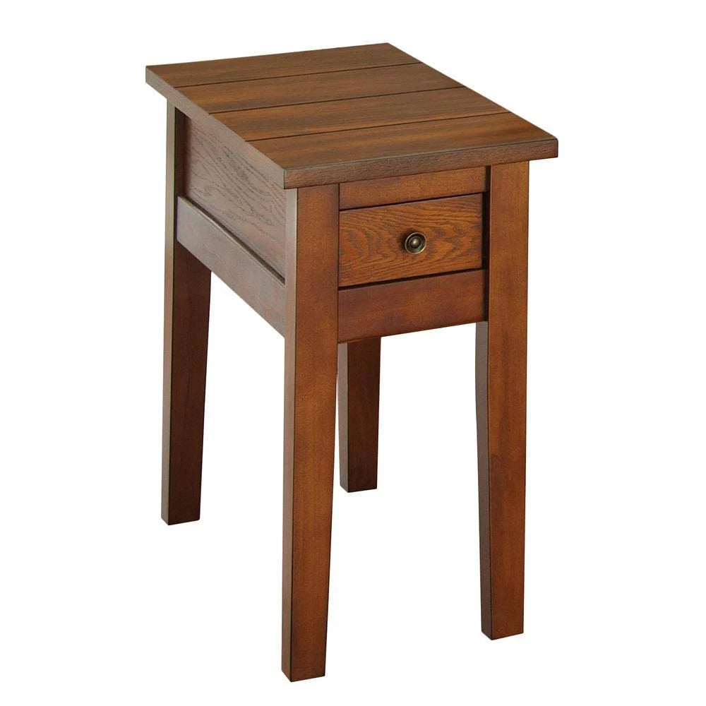 Oak Chairside End Table E329550