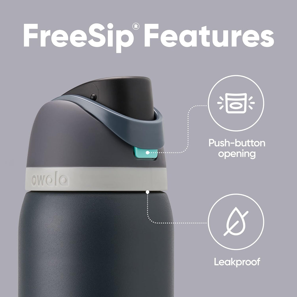 Insulated Stainless Steel Water Bottle with Silicone Boot I85941