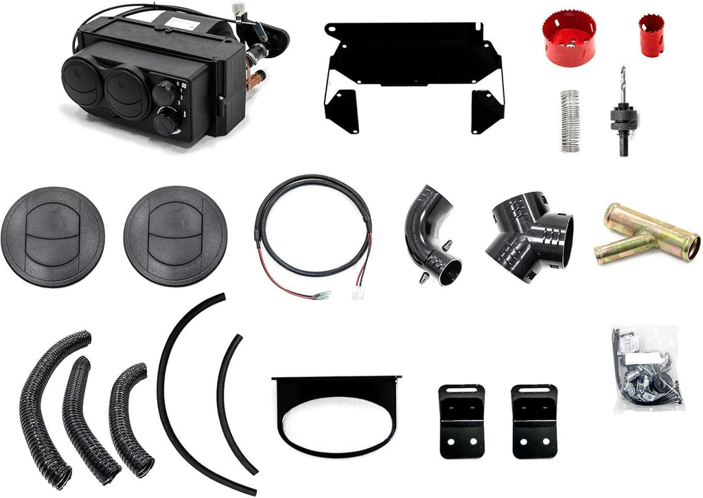 Cab Heater with Defrost Hoses and Vents P3234