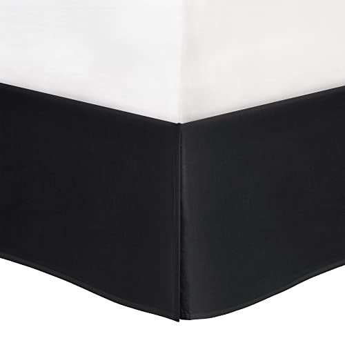 Black 7 Piece Cal King Faux Silk Down Alternative Comforter Set E16592