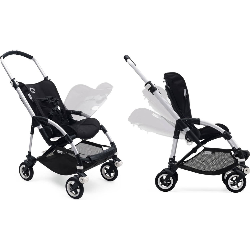 Aluminum Dark Navy Stroller N319