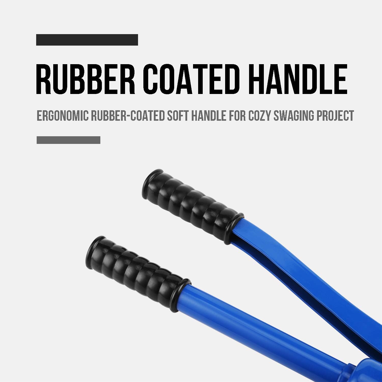 Hydraulic Cable Lug Tool, 6 AWG to 4/0 AWG Battery Cable Crimping Tool Set K411205