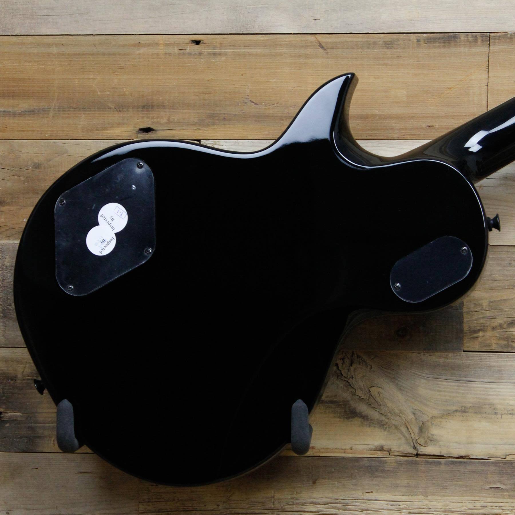 Black with White Bevels Electric Guitar L447