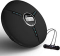 Portable CD Player with Built-in Battery, Earphones, White V265