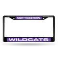 Black and Purple License Plate Cover B723