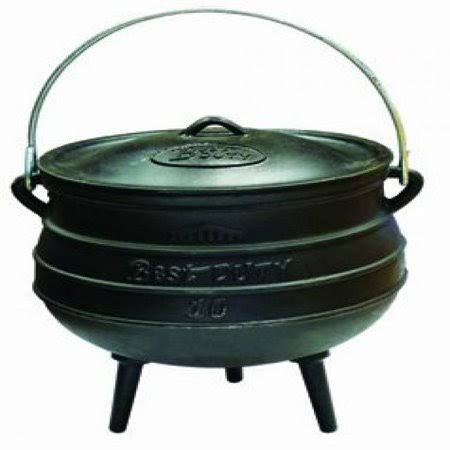 Cast Iron Cauldron Pot Size 10 X101