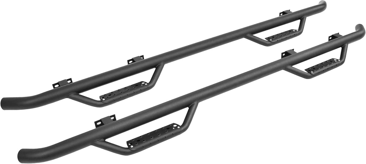 Black Textured Sidestep Pair O4081