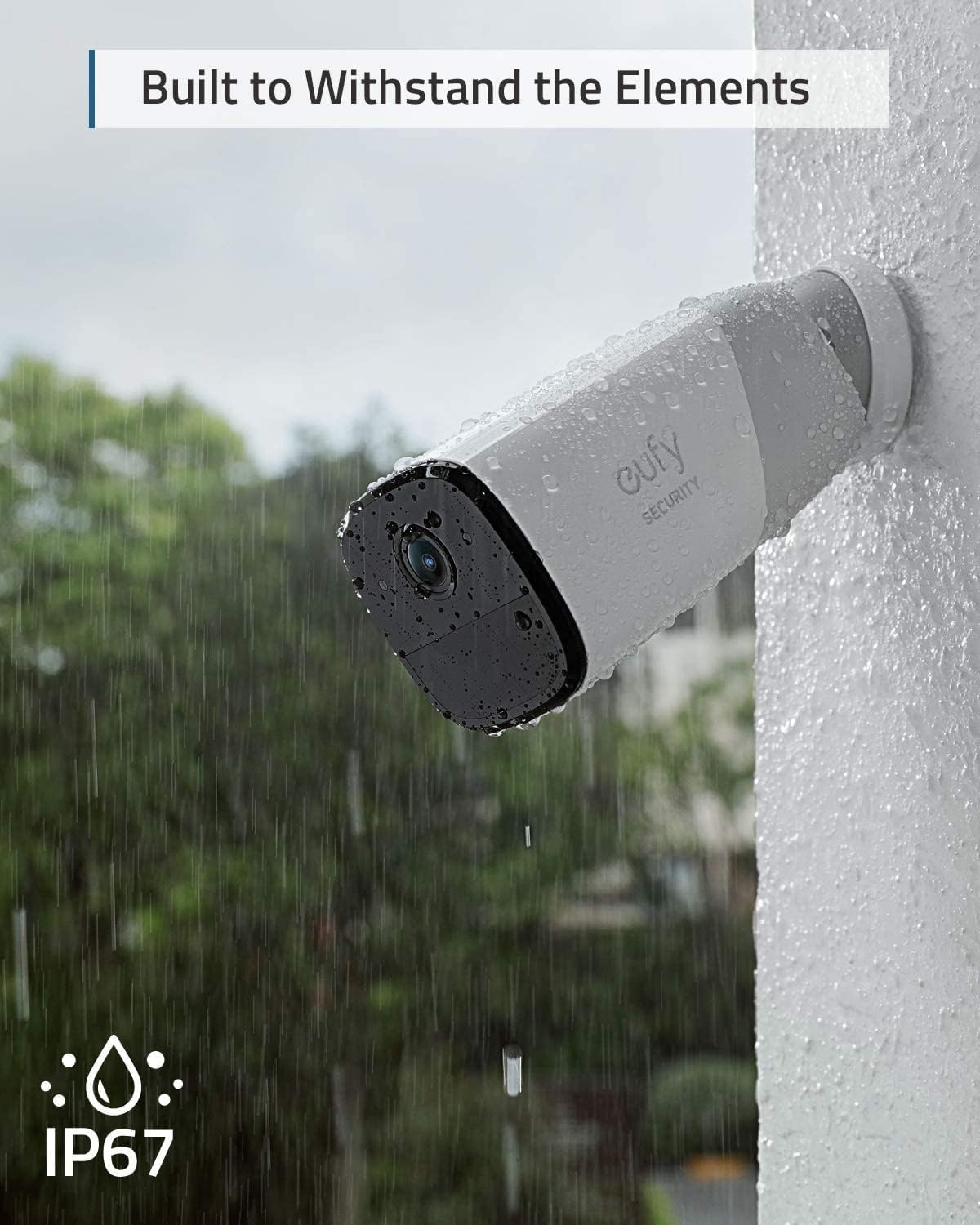 Wireless Home Security Camera System, 2K Resolution, Night Vision H977