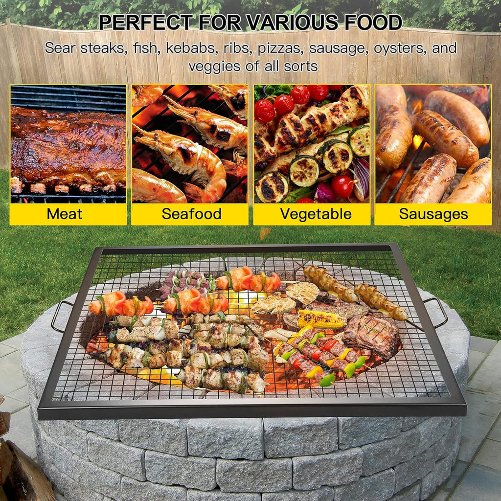 30 inch Steel Campfire BBQ Grill Grate O67660