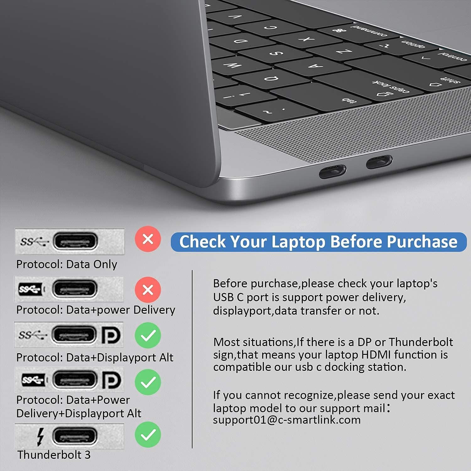 USB C Docking Station Dual Monitor, 9 in 1 USB C Hub, Ethernet, 2 USB 3.0, 1 USB 2.0, SD/TF Card Reader, 100W PD, Pack of 2 G13872