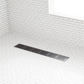Oil Rubbed Bronze Stainless Steel Linear Shower Drain L850