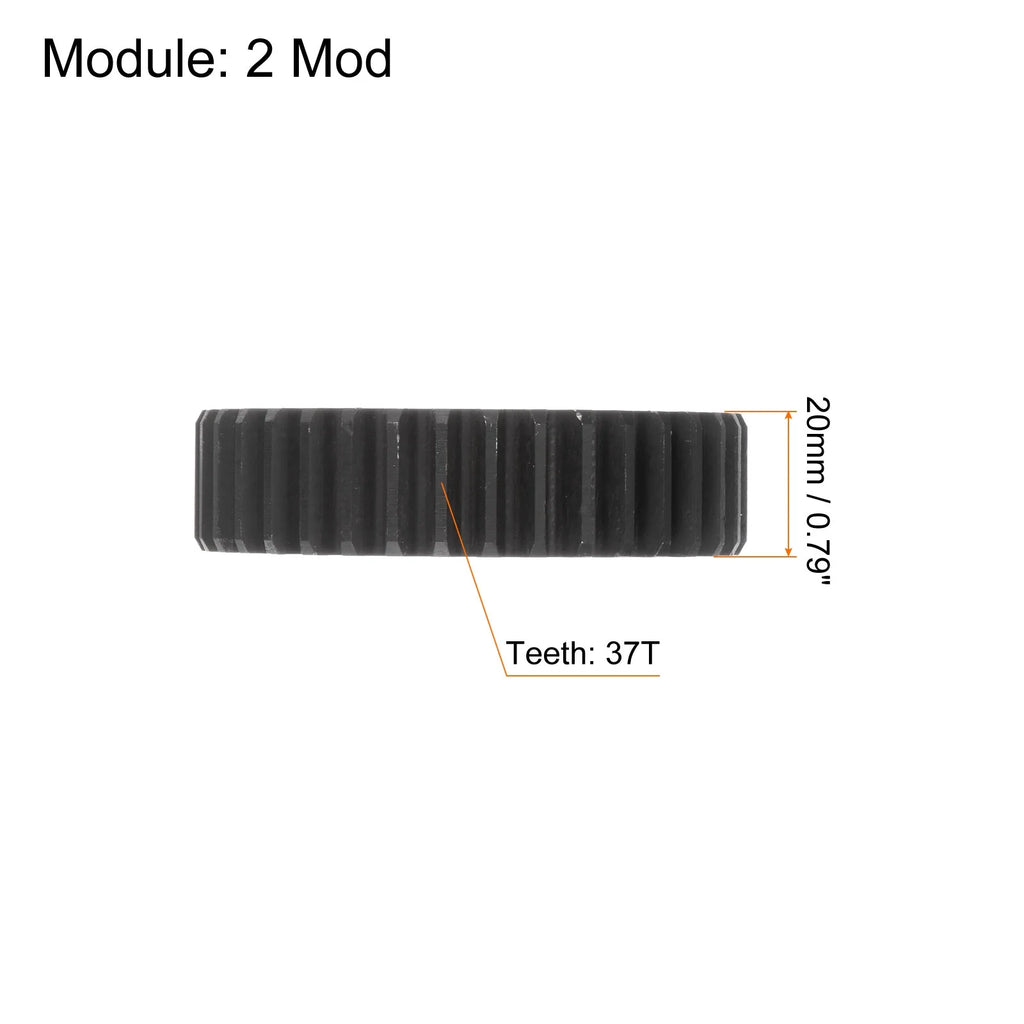 Straight Spur Gear 37T 2 Module 45# Steel M198