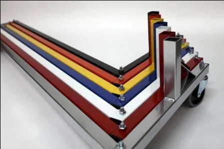 Silver Double Rail Garment Rack L27514