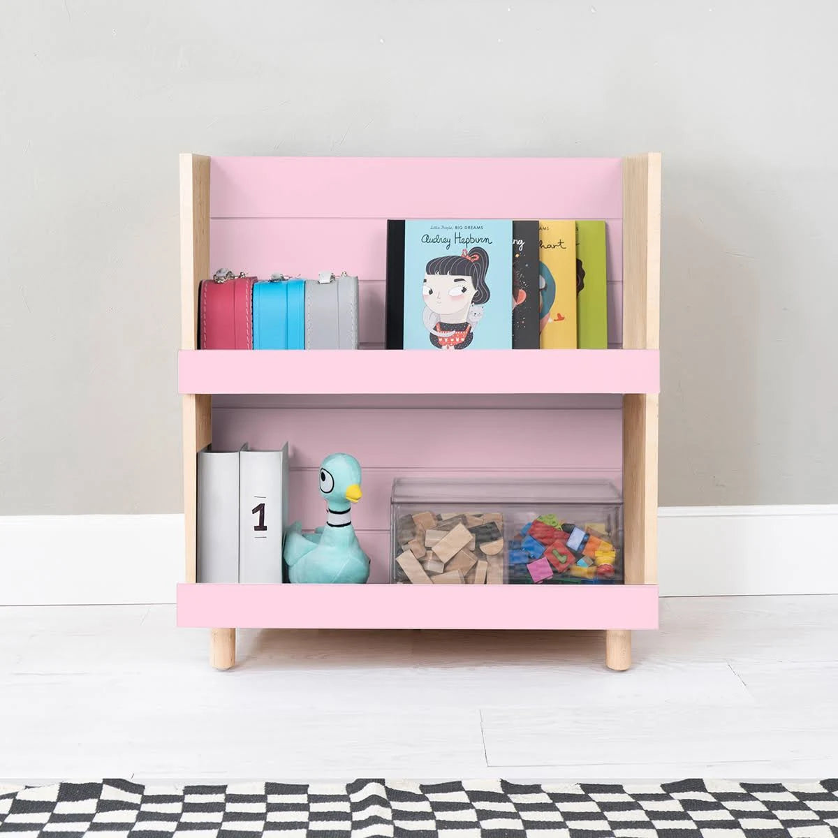 Maple White Kids Bookcase M1003