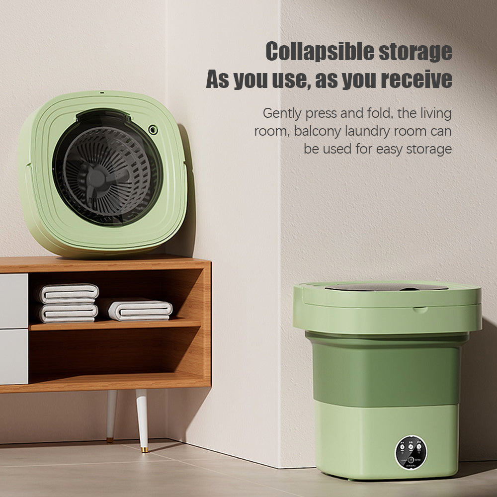 8L Portable Washing Machine with Spin Dryer Q329966