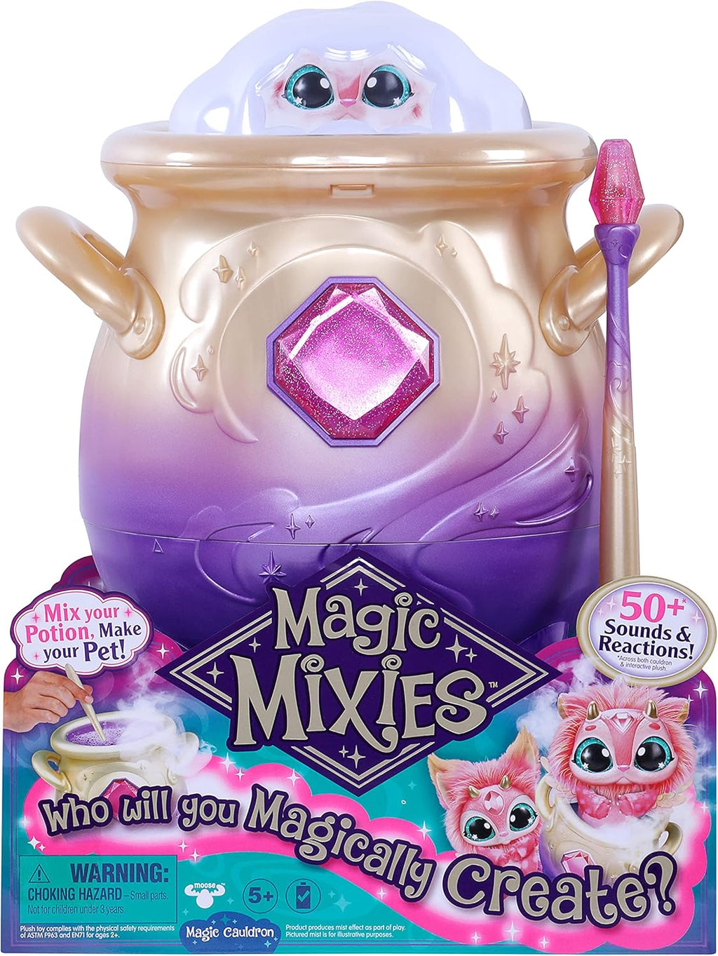 Multicolor 8 inch Plush Toy with Cauldron R871881