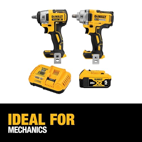 20V MAX Cordless Impact Wrench Combo Kit with 5ah Battery and Charger R63856