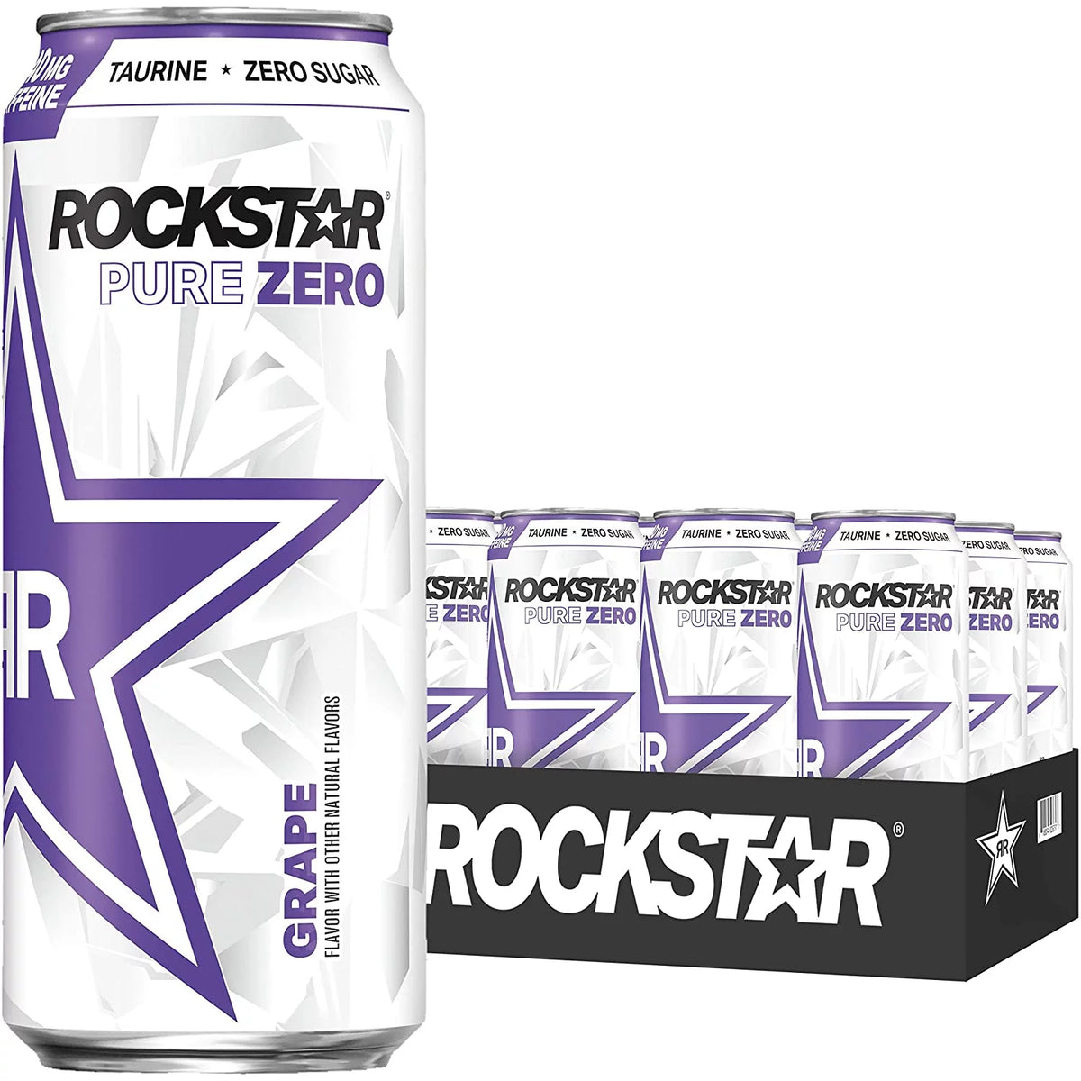 16oz Cans (12 Pack) Grape Energy Drink R2600