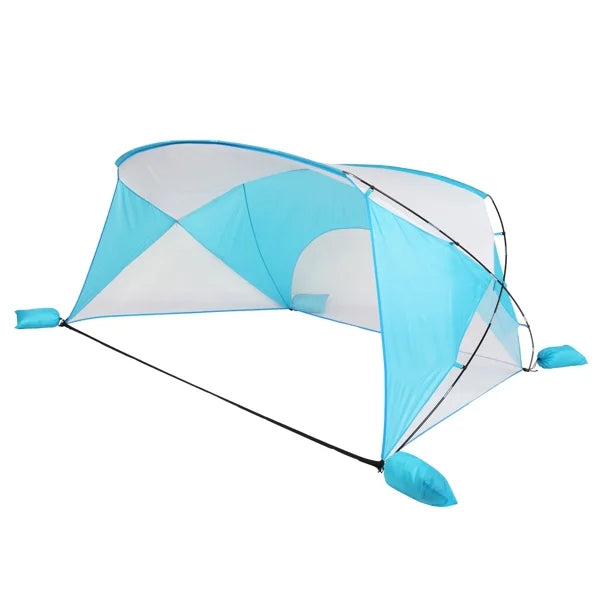 Blue And White Polyester Beach Awning N3257