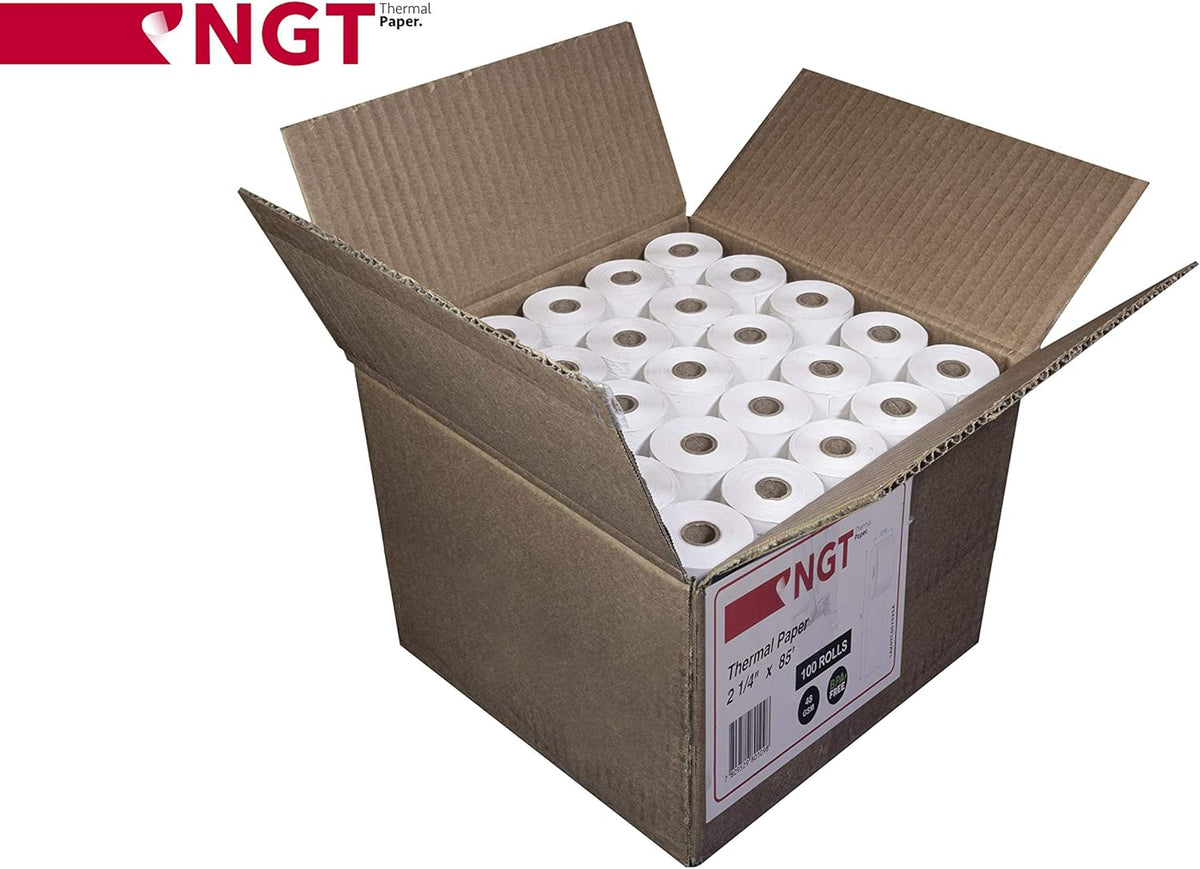100 Rolls Non-BPA Thermal Paper for POS Machine L980938